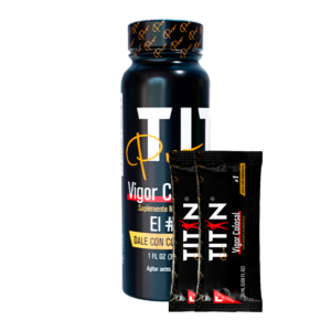 1 botella + 2 sobres de Titan Pro – Envío Gratis
